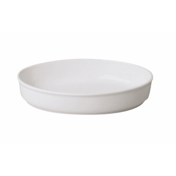Porcelanowe naczynie do zapiekania 25x18x5 cm, kość słoniowa | RAK, Banquet