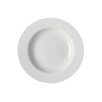 Talerz głęboki o średnicy 26 cm, biała porcelana | RAK, Metropolis