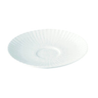 Spodek o średnicy 13 cm do filiżanki MACU09, biała porcelana | RAK, Metropolis