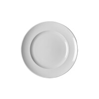 Talerz płaski - okrągły o średnicy 33 cm, biała porcelana  | RAK, Classic Gourmet
