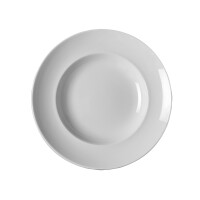 Talerz głęboki – okrągły o średnicy 26 cm, biała porcelana  | RAK, Classic Gourmet