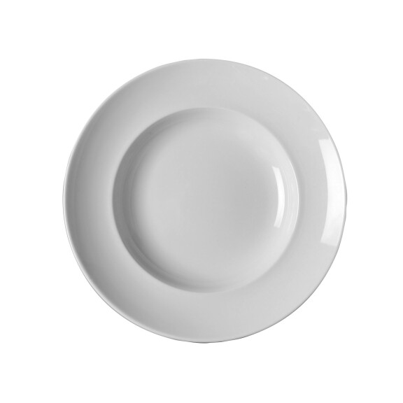 Talerz głęboki – okrągły o średnicy 26 cm, biała porcelana  | RAK, Classic Gourmet