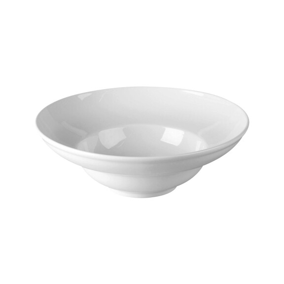 Talerz głęboki – okrągły o średnicy 26 cm, biała porcelana  | RAK, Classic Gourmet