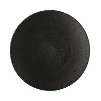 Czarny talerz płaski 26 cm | REVOL, Equinoxe