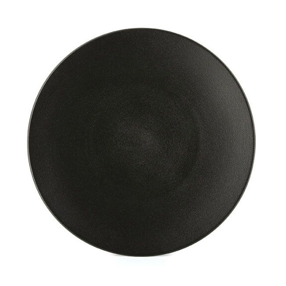 Czarny talerz płaski 26 cm | REVOL, Equinoxe