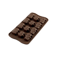 Forma do pralin i czekoladek - robot, 39,5x26,7x16 mm, 10 ml - SCG18 Robochoc | SILIKOMART, Easychoc
