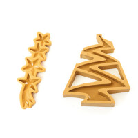 Wycinarki do masy cukrowej - 350x250x35 mm - Albero di Natale | SILIKOMART, Christmas