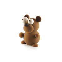 Zestaw termoformowanych form do czekolady 3D - 140x161x210 mm | SILIKOMART, Kit Teddy