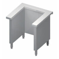Boks, płyta wierzchnia z granitu, 800x735x880 mm | STALGAST, ST 242