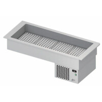 Wanna chłodnicza napojowa 4xGN1/1, płyta ze stali nierdzewnej, 1480x620x510 mm | STALGAST, ST 309
