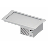 Płyta chłodnicza ekspozycyjna ze stali nierdzewnej 3xGN1/1, 1155x620x440 mm | STALGAST, ST 311