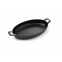 Rondelek czarny owalny 263x140mm | FINE DINE, Little chef