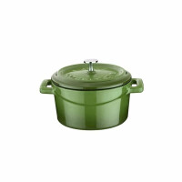 Mini garnek żeliwny z metalowym uchwytem zielony 350ml | LAVA, 832073