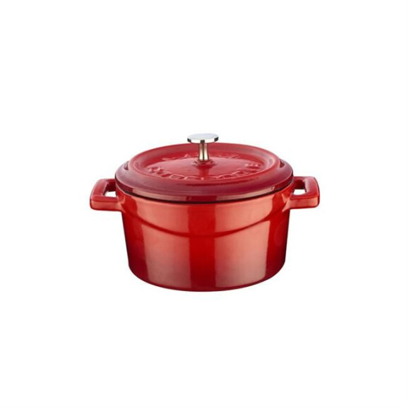 Mini garnek żeliwny czerwony 350ml | LAVA, 832172