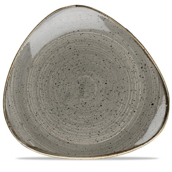 Talerz trójkątny 311mm | CHURCHILL, Peppercorn Grey