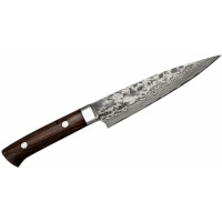 Ręcznie kuty nóż uniwersalny 15cm VG-10 | TAKESHI SAJI, H-V10D-PE-150IW