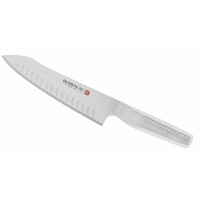 Orientalny nóż szefa kuchni 20cm - żłobiony | GLOBAL, NI