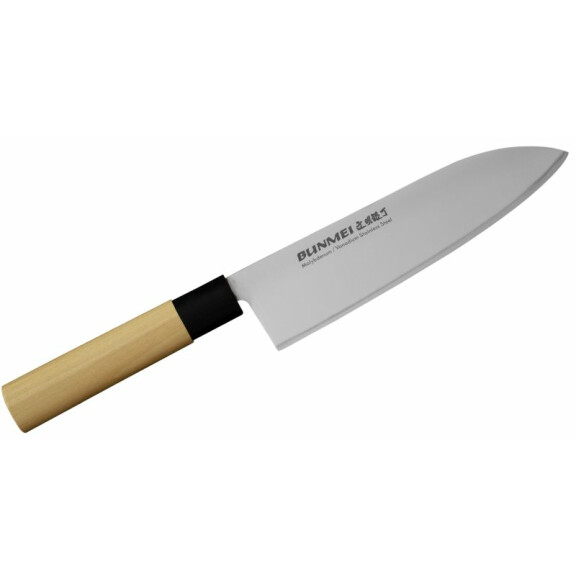 Nóż Santoku 18cm | BUNMEI, 1906/180