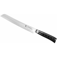 Nóż do chleba 23cm | TAMAHAGANE, SAN Black
