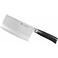 Nóż Chiński do siekania 18cm | TAMAHAGANE, SAN Black