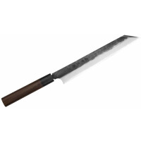 Nóż Kiritsuke 24cm | HIDEO KITAOKA, Shirogami Black Oktagon