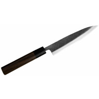 Nóż Kaisaki 15cm | HIDEO KITAOKA, Shirogami Black Oktagon