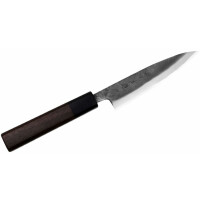 Nóż Kaisaki 12cm | HIDEO KITAOKA, Shirogami Black Oktagon