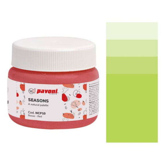 Naturalny barwnik, koncentrat w proszku – zielone jabłko, 80 g – NCP01 | PAVONI, Seasons