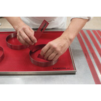 Taśma silikonowa z mikroperforacją, 635x38 mm – 10 sztuk | PAVONI, Forsil Strip