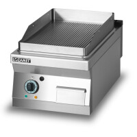 Płyta grillowa elektryczna, ryflowana, 4,05 kW, 400x700x280 mm | LOZAMET, L700.GPE400R