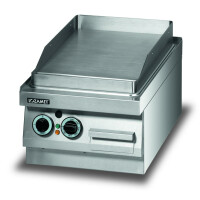 Płyta grillowa elektryczna, gładka, 3,4 kW, 400x650x270 mm | LOZAMET, LEB230
