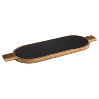 Taca bufetowa do serwowania 400x150x20 mm, owalna | APS, 00812