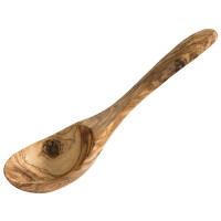 Łyżka drewniana do serwowania 95x85x170 mm | APS, Olive