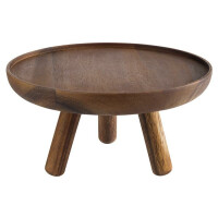 Stojak bufetowy drewniany ø200x105 mm | APS, Acacia