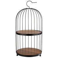 Stojak bufetowy z metalu ø260x540 mm | APS, Birdcage
