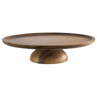 Stojak bufetowy drewniany ø330x80 mm | APS, Acacia