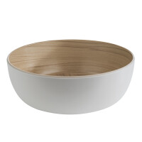 Miska do serwowania ø85x35 mm, biało-żółta | APS, Frida