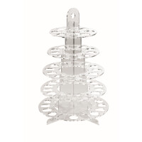Ekspozytor na makaroniki - 280 mm x 430 mm - AG07701 | MARTELLATO, PLEXIGLASS DISPLAYS MACARON