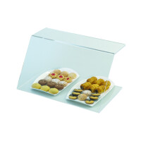 Witryna piekarnicza ze szkła akrylowego - 99,5 cm x 30 cm x 27 cm - AR00011 | MARTELLATO, Show Windows