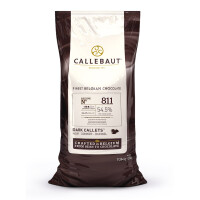 Czekolada ciemna 54,5% Callets 10 kg torba  | CALLEBAUT, 811NV-01B