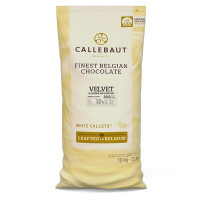 Czekolada biała 32% Velvet Callets 10 kg torba  | CALLEBAUT, W3-01B