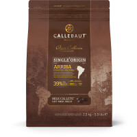 Kuwertura mleczna czekoladowa Arriba 39% Callets 2,5 kg torba | CALLEBAUT, CHM-Q415AR-E4-U70