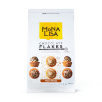 Płatki z mlecznej czekolady do dekoracji 1,5 do 2,7 mm, 5 kg torba | MONA LISA, CHM-SP-4Z3-E0-U72