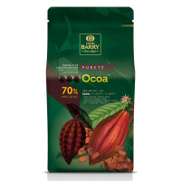 Czekolada ciemna - kuwertura Ocoa 70%, 5 kg torba | CACAO BARRY, CHD-N70OCOA-E4-U72