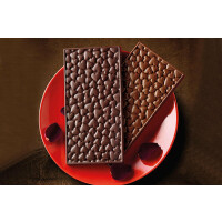 Forma do pralin i czekoladek - tabliczka z serduszkami, 155x77x9 mm, 85 ml - SCG38 Love Choco Bar | SILIKOMART, EasyChoc