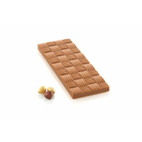 Forma z tritanu do tabliczek z czekolady - linie, 4 szt. x 150x55x9 mm - Riga-T | SILIKOMART, Chocado