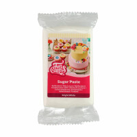 Masa cukrowa Bright White 250 g, biała | FUNCAKES, F20100