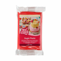 Masa cukrowa Fire Red 250 g, ognista czerwień | FUNCAKES, F20120