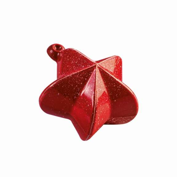 Forma termoformowana do bombek czekoladowych - 6 szt.x26 g, 60 mm – 20SF008 | MARTELLATO, Christmas Baubles