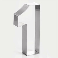 Rant w kształcie liczby, numer 1 – 300x40 mm – 40H4X01 | MARTELLATO, Numbers Cake